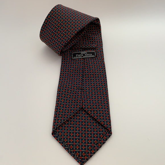 Pure silk/100% pura seta,hand made in Italy tie - Picture 2 of 9